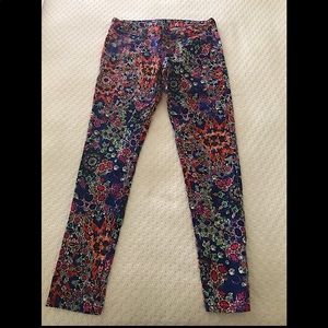 L’amour, Print Pants Floral, Size 9